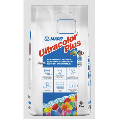 Затирка цементно‑полимерная Mapei ULTRACOLOR PLUS, 2 кг