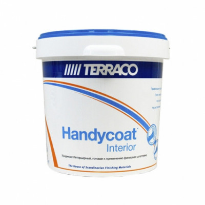 Шпаклёвка для интерьера Террако Terraco Handycoat — 25 кг, белый цвет.