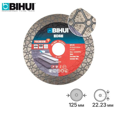 Диск алмазный для заусовки плитки под 45° BIHUI, арт.DPE125