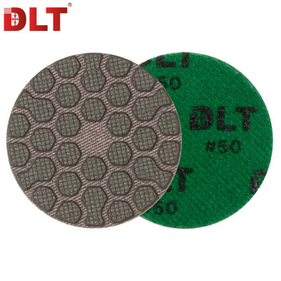 Алмазный гибкий шлифовальный круг для гравера DLT №71, #50, 50 мм, арт.5524