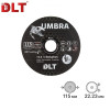 Алмазный диск DLT Umbra из черной смолы 115х1,1х22,23мм, арт.5225 Алмазный диск DLT Umbra из черной смолы 115х1,1х22,23мм, арт.5225