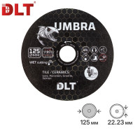 Алмазный диск DLT Umbra из черной смолы 125х1,1х22,23мм, арт.5227