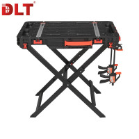 Складной рабочий стол (Верстак) DLT FoldPro с струбцинами и упорами, арт.3855