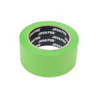 Лента малярная 50мм х 40м GREEN JETAPRO, 90°С-40мин, зеленая 581390-50