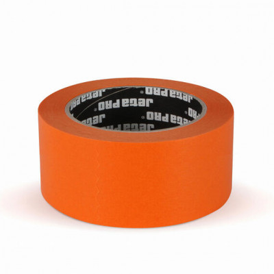 Малярная лента ORANGE JETA PRO, 50 мм × 40 м, оранжевая, выдерживает 90 °C до 60 мин, устойчива к УФ — НН‑Строй.рф (Нижний Новгород)