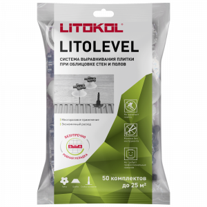 Система выравнивания плитки LITOLEVEL (комплект 50шт) Система выравнивания плитки LITOLEVEL (комплект 50шт)