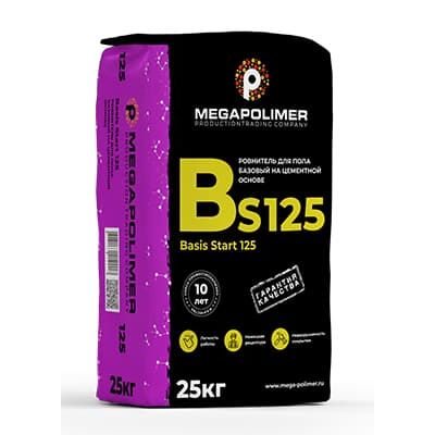 Ровнитель пола Basis Start Bs125 Megapolimer 25кг