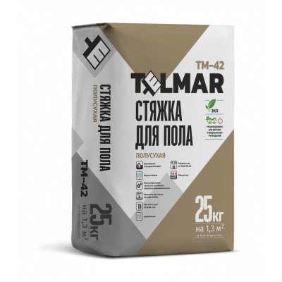 Стяжка полусухая TelMar TM-42 25 кг