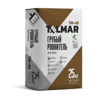 Грубый ровнитель для пола TelMar TM-43 25 кг
