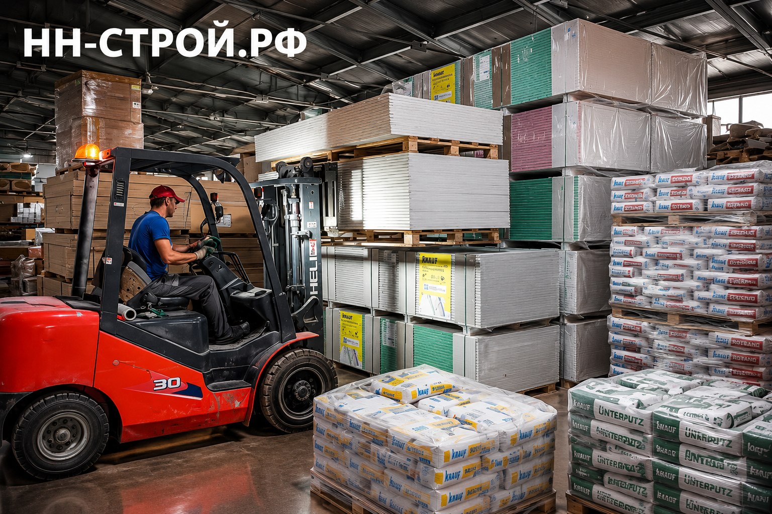 Широкий выбор стройматериалов в ассортименте НН‑Строй, Нижний Новгород
